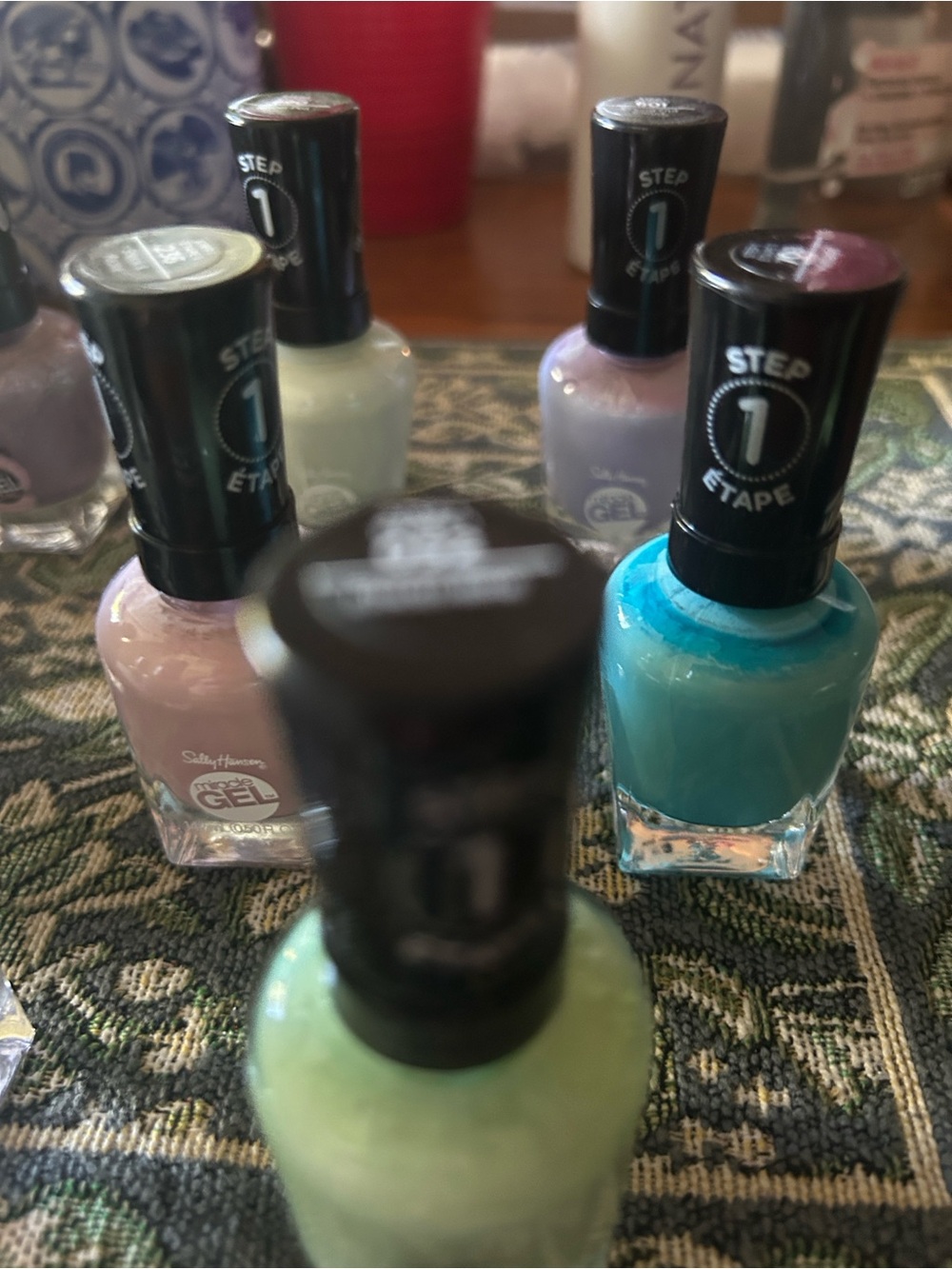 Step 1 Nail Polish - Assorted Pastel & Blue Shades - Picture 3 of 3